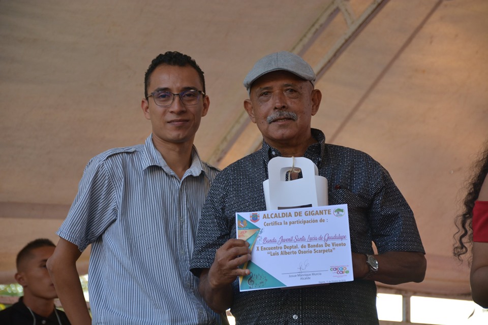 En la misma festividad se adelantó el X Encuentro Departamental de Bandas de vientos 